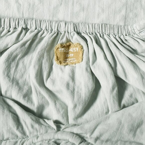 Free People Poppy Midi Smoke XS 2 Women's Free-est Sleeveless Cotton Dress 44715 - Picture 5 of 6